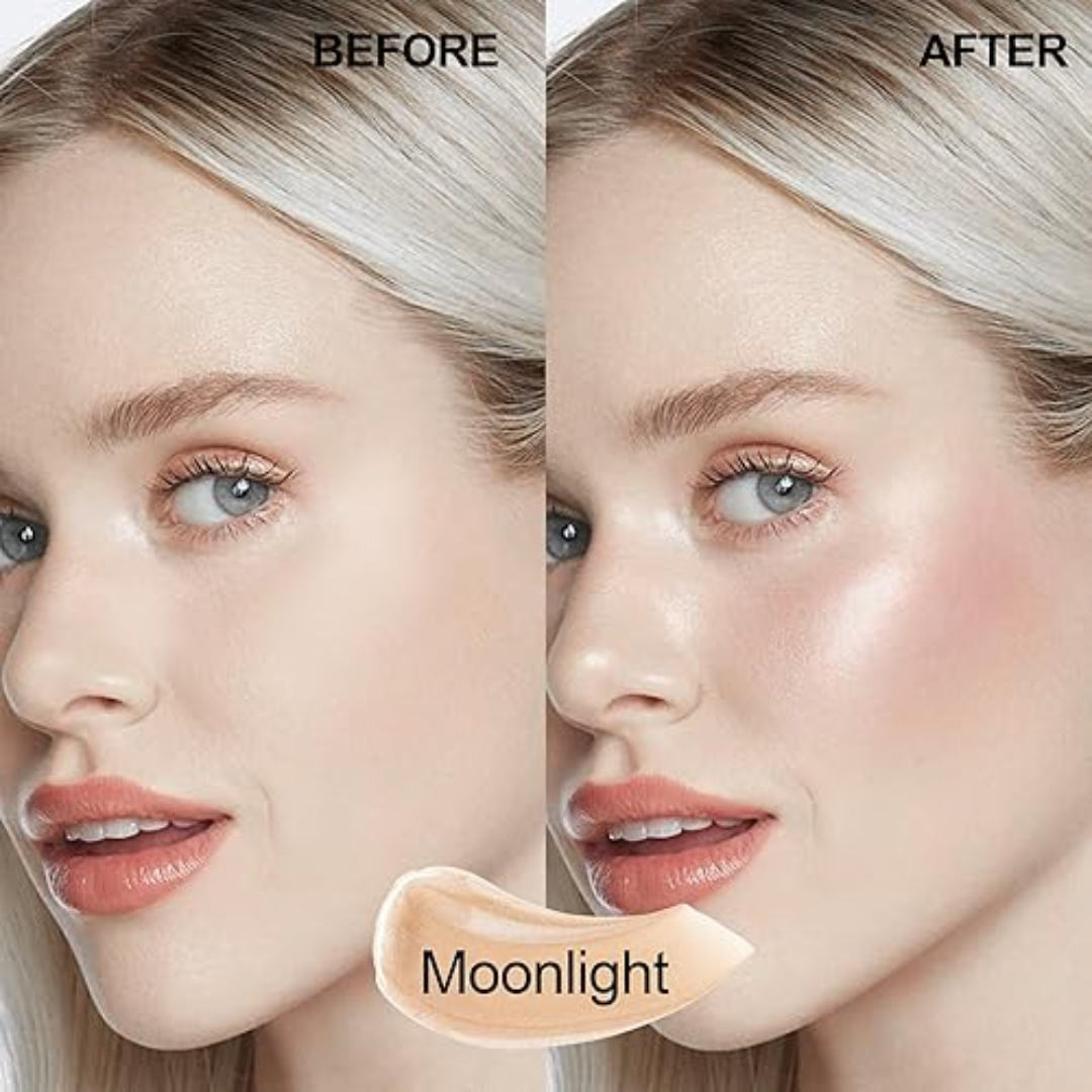 Veronni 3D Rose Blush & Highlighter Palette | Realistic Rose Petal Design with Real Rose Fragrance | Multi-Use Cheek & Eye Color
