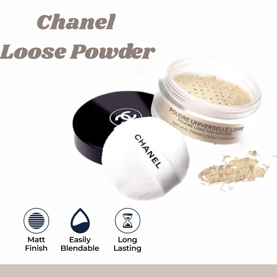 Chanel Loose Powder - Long-lasting, Waterproof & Mattifying
