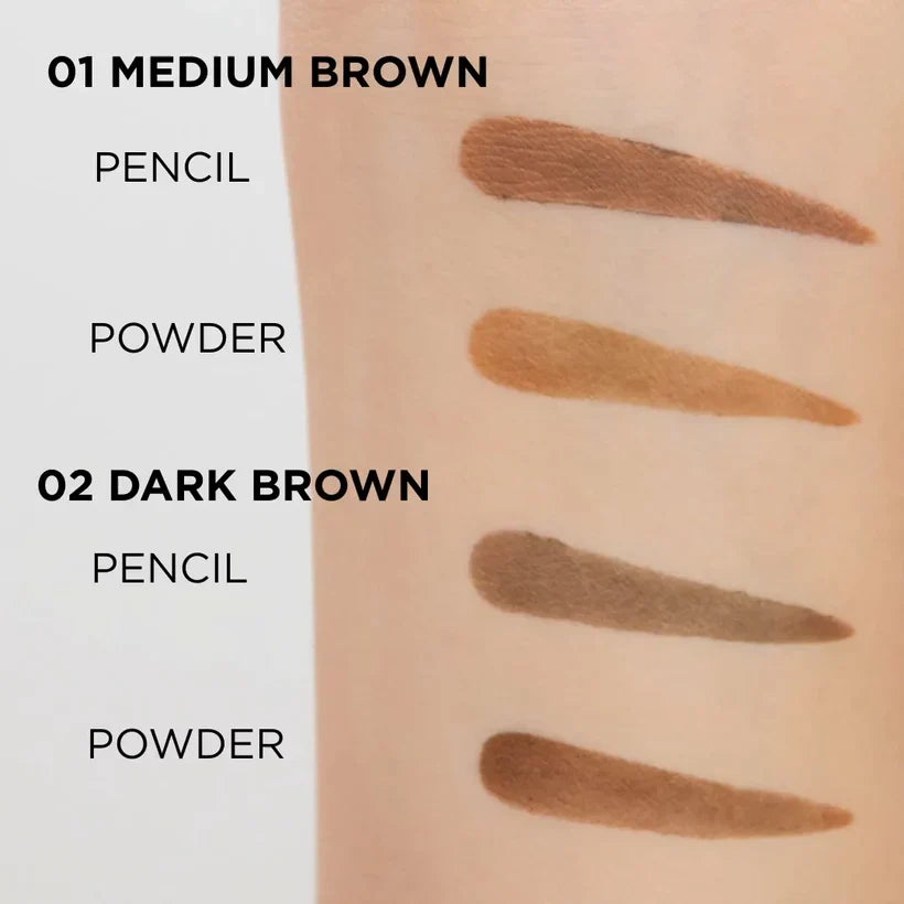 Brow Styler 3IN1 Eyebrow Pencil, Powder & Brush